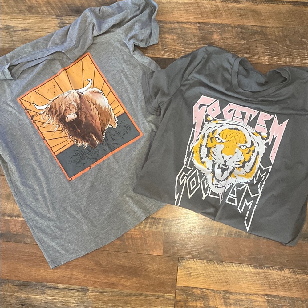 Graphic Tees with Animal Prints